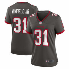 Antoine Winfield Jr. Tampa Bay Buccaneers Women's Game Jersey - Pewter | Nike sale