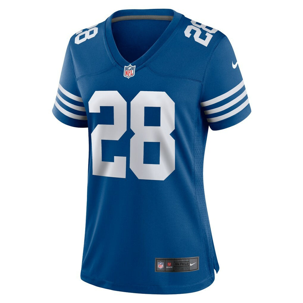 Jonathan Taylor Indianapolis Colts Women's Alternate Game Jersey - Royal | Nike outlet