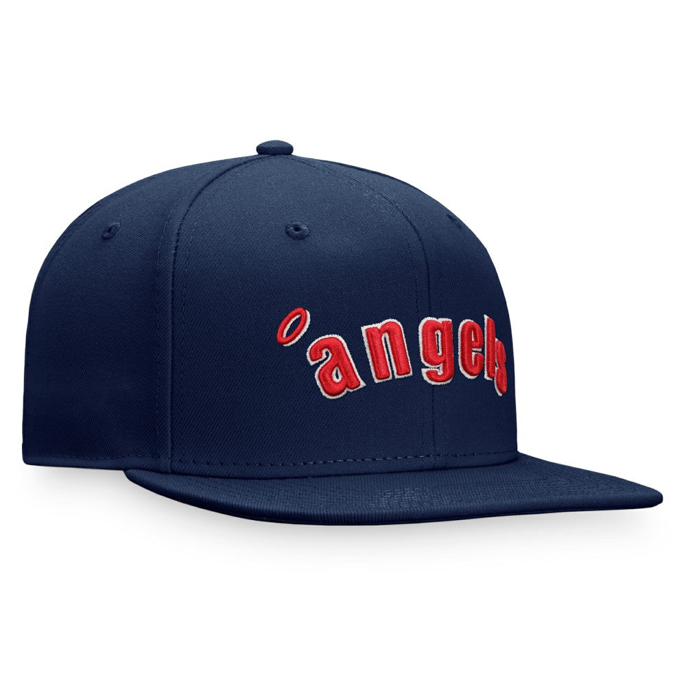California Angels Cooperstown Collection Fitted Hat - Navy