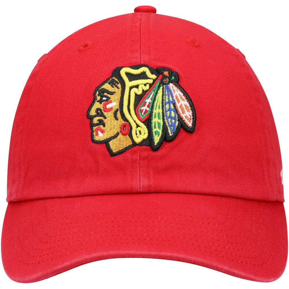 Chicago Blackhawks '47 Clean Up Adjustable Hat Red