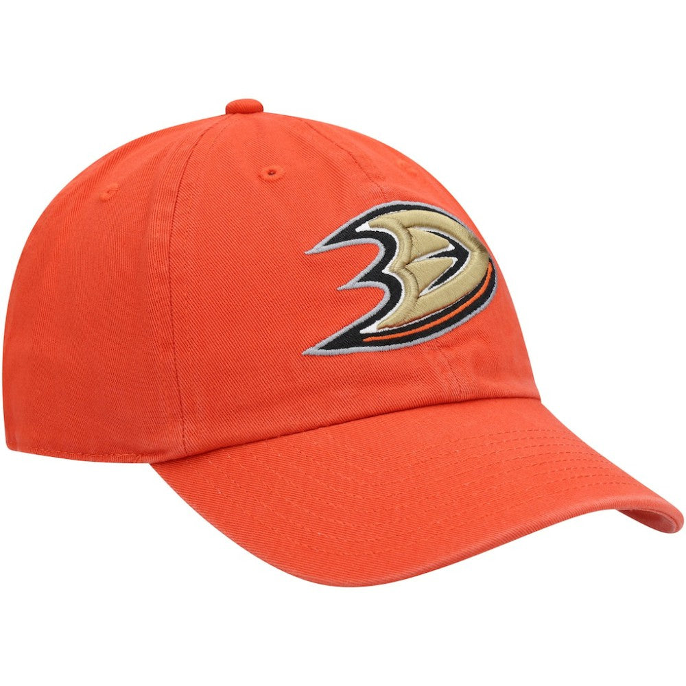 Anaheim Ducks '47 Clean Up Adjustable Hat Orange
