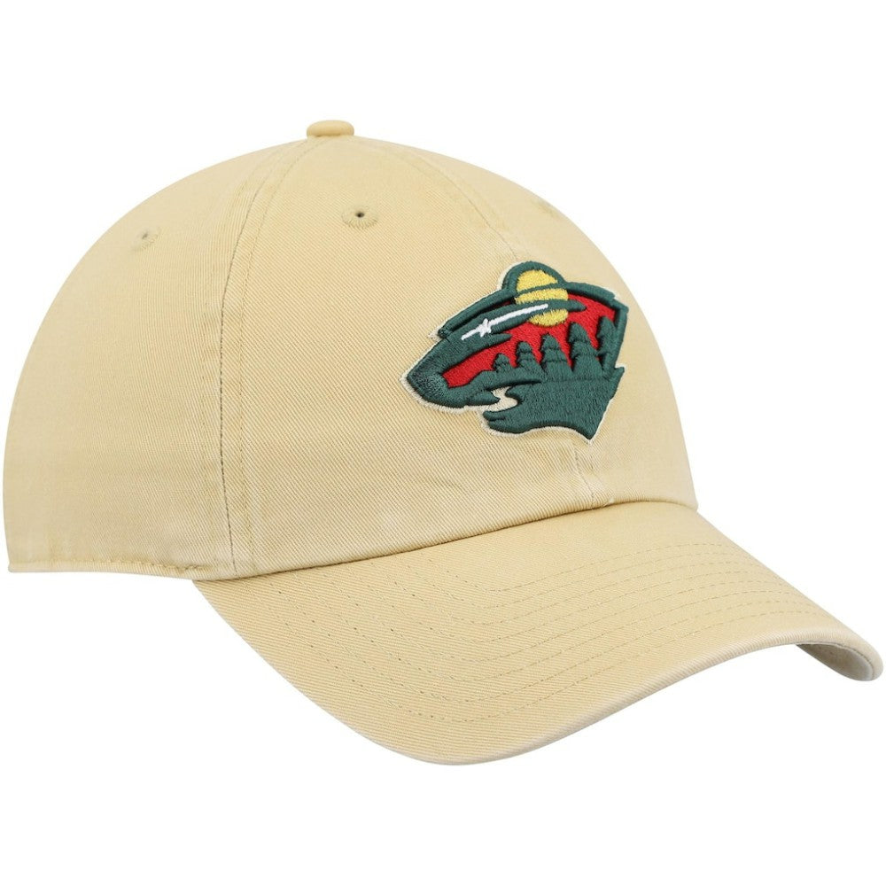 Minnesota Wild '47 Clean Up Adjustable Hat Gold
