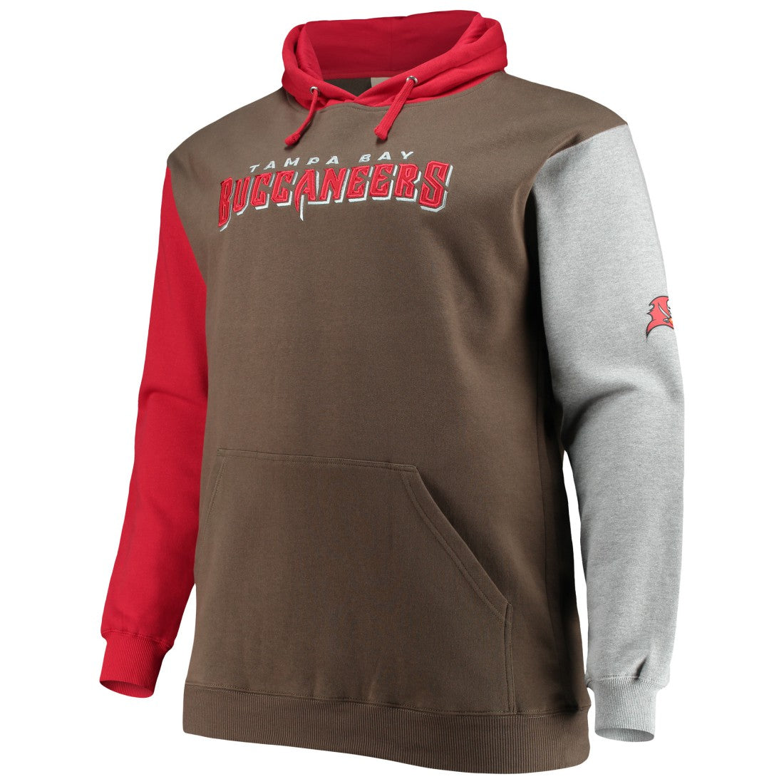 Tampa Bay Buccaneers Big & Tall Pullover Hoodie - Red/Black sale