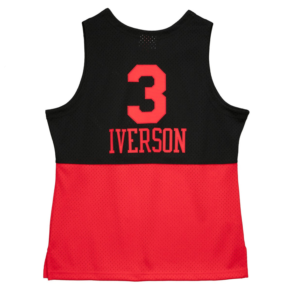 Allen Iverson Philadelphia 76ers 2003/04 Hardwood Classics Reload 2.0 Swingman Jersey - Black | Mitchell & Ness sale