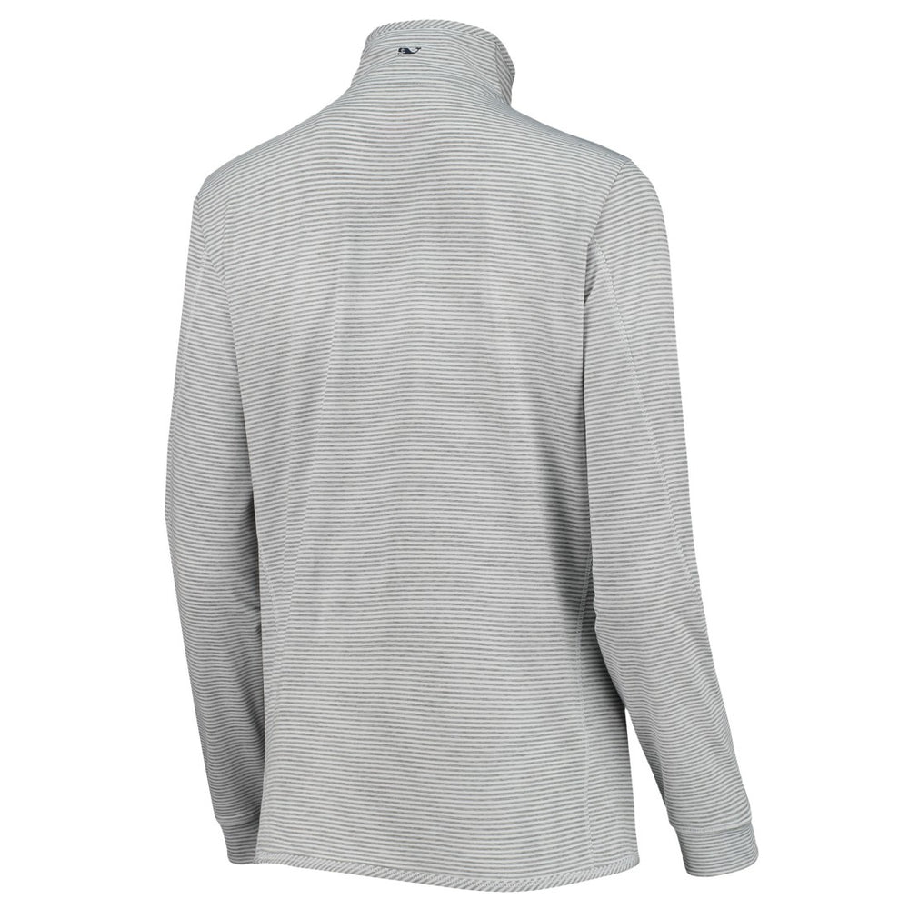Tampa Bay Buccaneers Vineyard Vines Women's Sankaty Shep Half-Zip Pullover Top - Heather Gray online