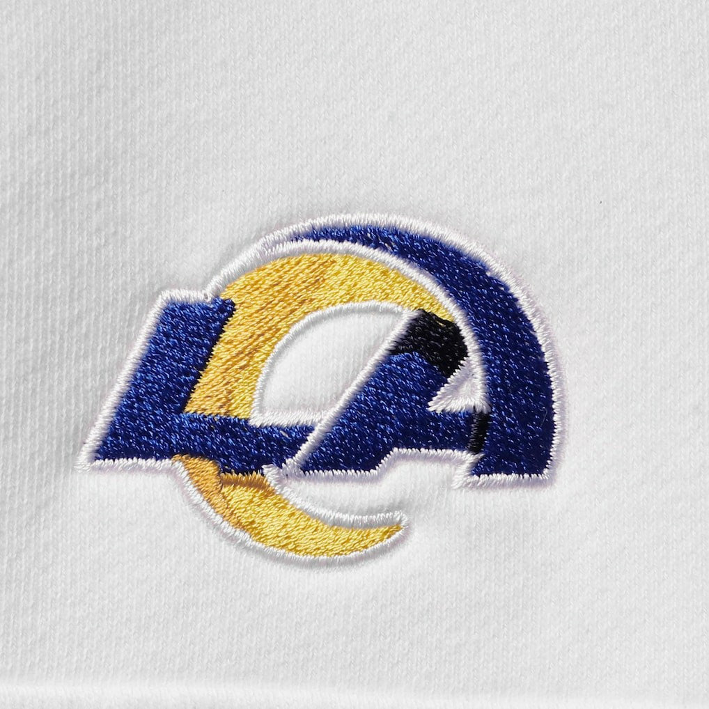Los Angeles Rams Vineyard Vines Women's Shep Shirt Quarter-Zip Sweatshirt - White online