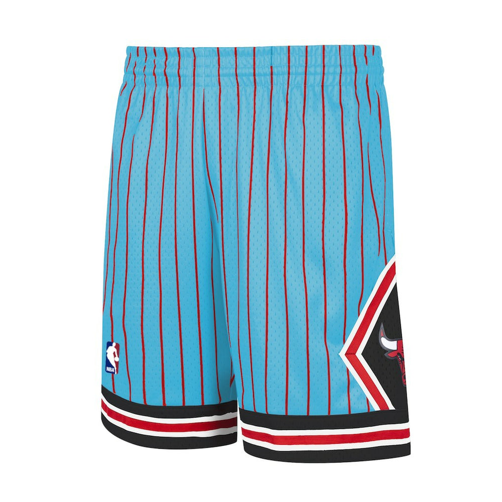 Chicago Bulls Hardwood Classic Reload Swingman Shorts - Blue | Mitchell & Ness outlet