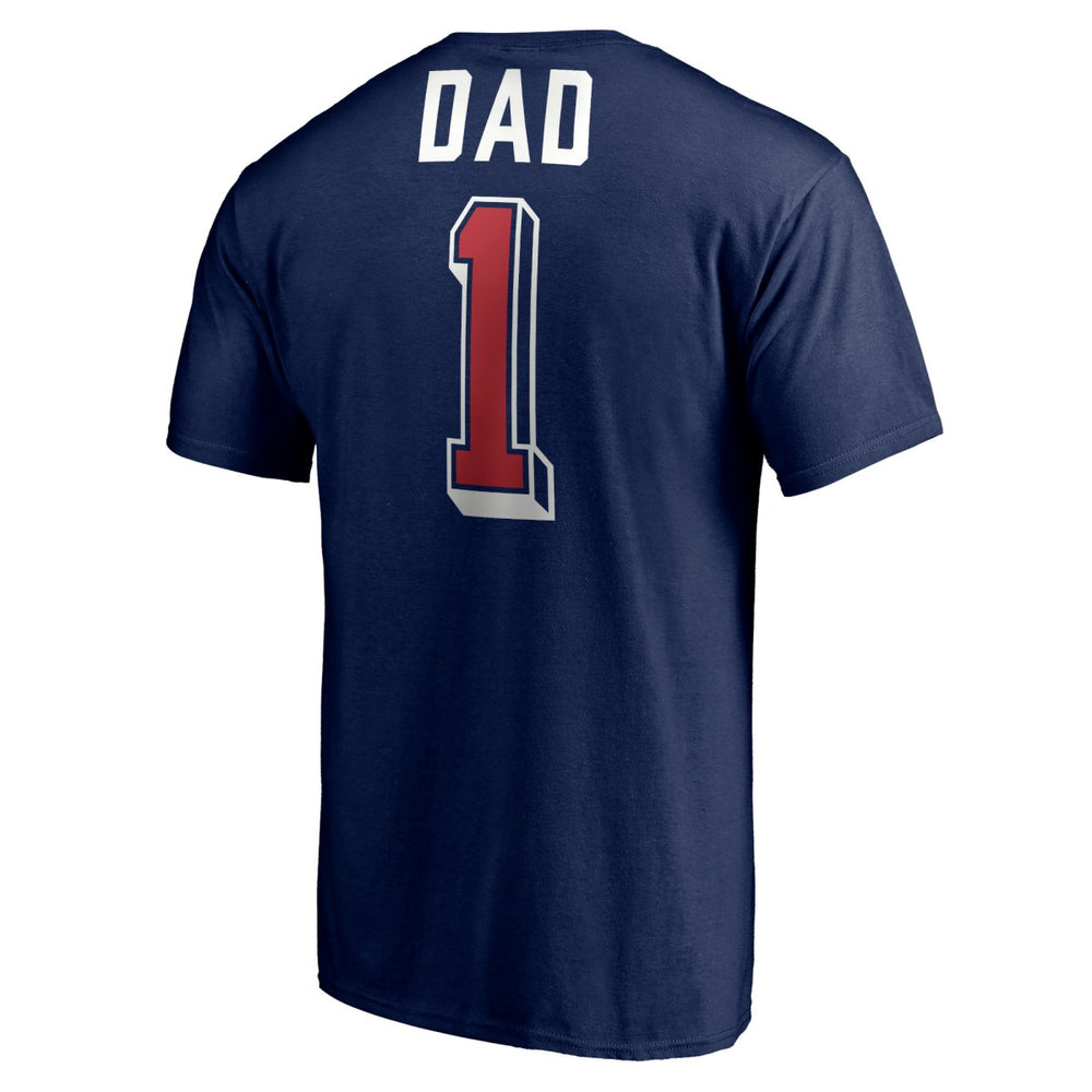 New Orleans Pelicans Number One Dad T-Shirt - Navy on sale