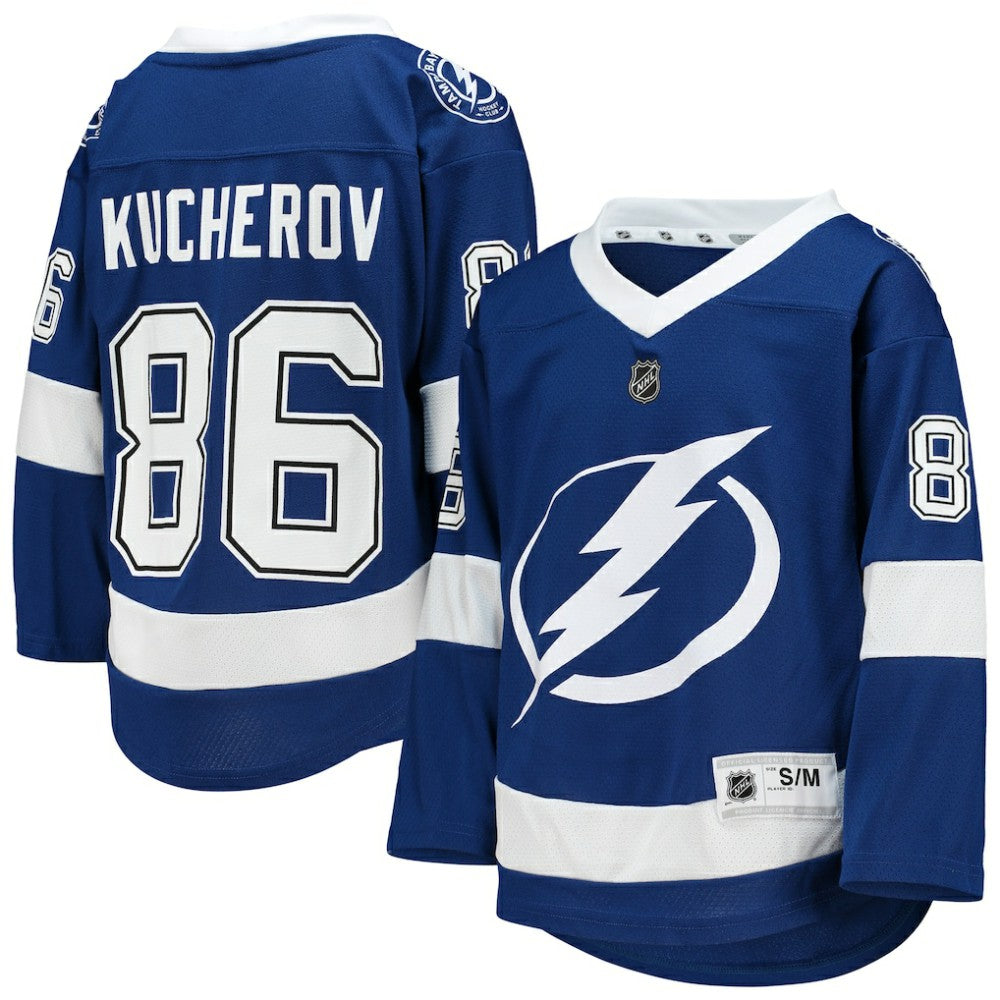 Nikita Kucherov Tampa Bay Lightning Youth Home Replica Player Jersey Blue