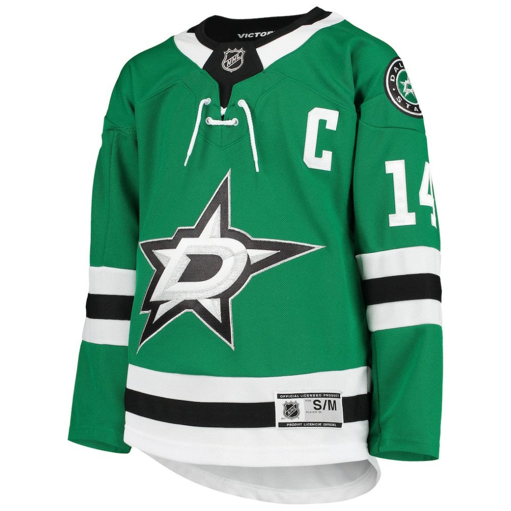 Jamie Benn Dallas Stars Youth Home Premier Player Jersey Kelly Green