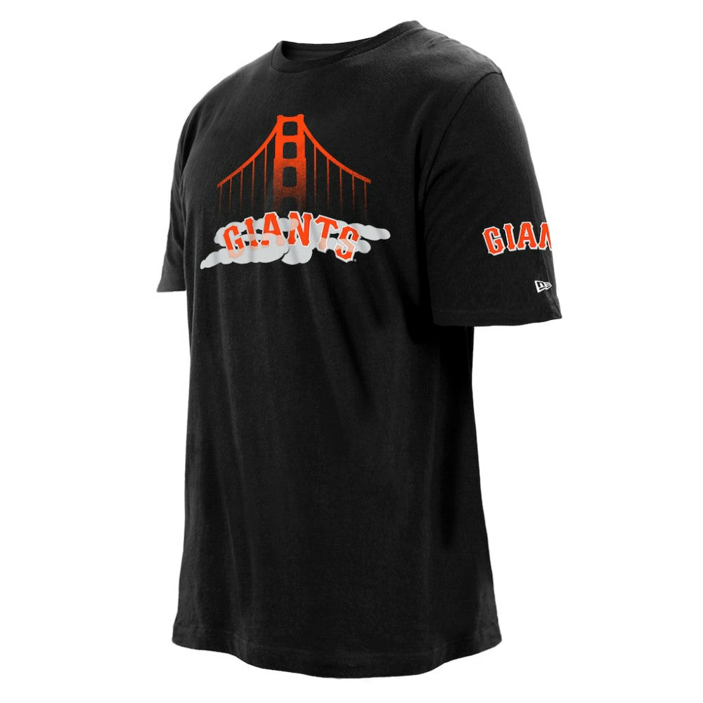 San Francisco Giants City Connect Big & Tall T-Shirt - Black | New Era