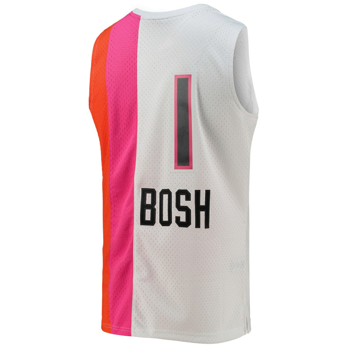 Chris Bosh Miami Heat 2011/12 Hardwood Classics Swingman Jersey - White | Mitchell & Ness cheap