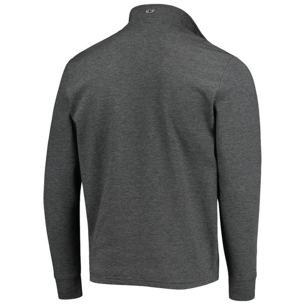 San Francisco Giants Vineyard Vines Saltwater Quarter-Zip Jacket - Charcoal