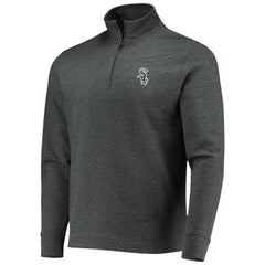 Chicago White Sox Vineyard Vines Saltwater Quarter-Zip Jacket - Charcoal