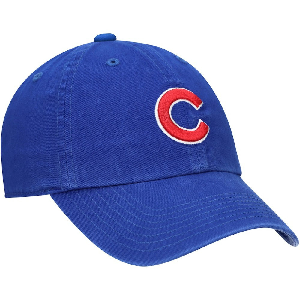 Chicago Cubs Youth Team Logo Clean Up Adjustable Hat - Royal | 47 brand