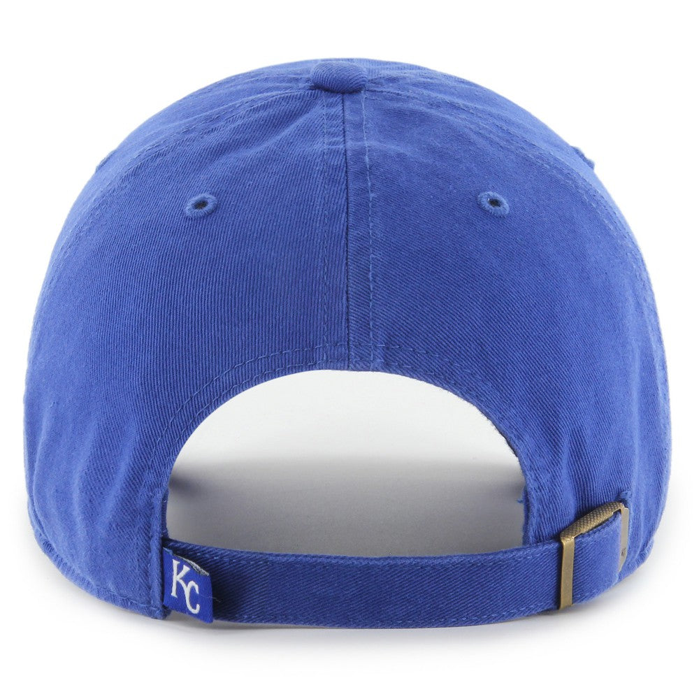 Kansas City Royals Youth Team Logo Clean Up Adjustable Hat - Royal | 47 brand