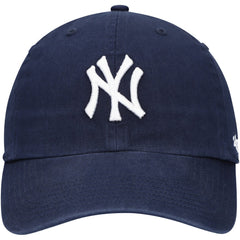 New York Yankees Youth Team Logo Clean Up Adjustable Hat - Navy | 47 brand
