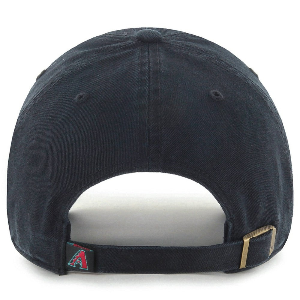 Arizona Diamondbacks Youth Team Logo Clean Up Adjustable Hat - Black | 47 brand