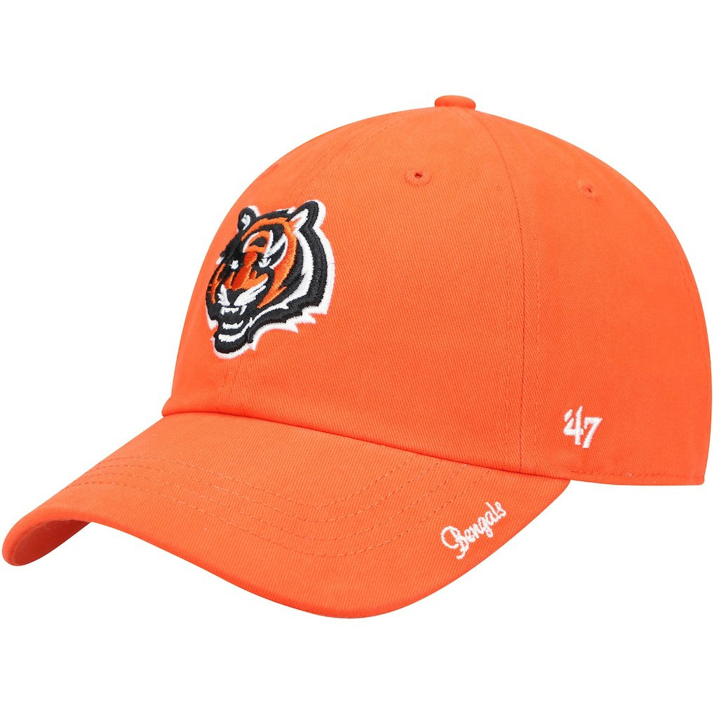 Cincinnati Bengals '47 Women's Miata Clean Up Secondary Logo Adjustable Hat - Orange on sale