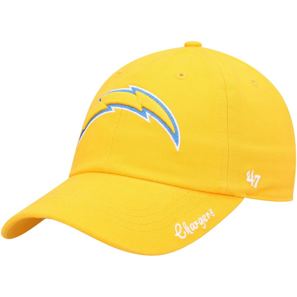 Los Angeles Chargers '47 Women's Miata Clean Up Secondary Logo Adjustable Hat - Gold sale