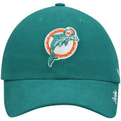 Miami Dolphins '47 Women's Miata Clean Up Adjustable Hat - Aqua cheap