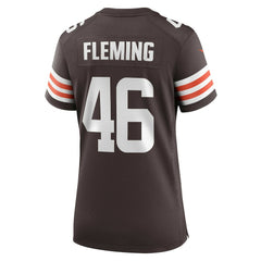 Don Fleming Cleveland Browns Women's Retired Player Jersey - Brown | Nike discount
