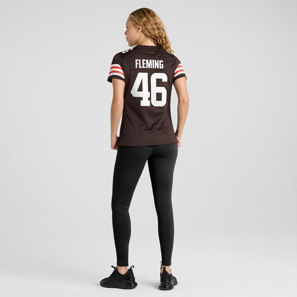 Don Fleming Cleveland Browns Women's Retired Player Jersey - Brown | Nike discount