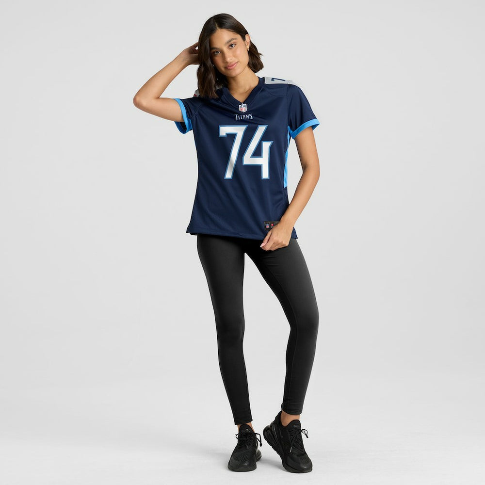Bruce Matthews Tennessee Titans Women's Retired Player Jersey - Navy | Nike on sale