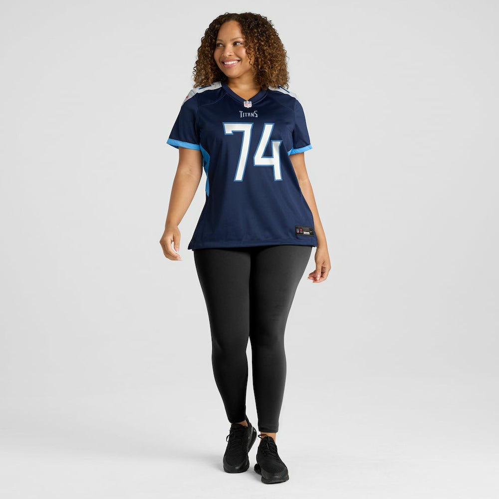 Bruce Matthews Tennessee Titans Women's Retired Player Jersey - Navy | Nike on sale