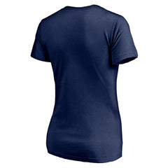 Atlanta Falcons Women's Red White and Team V-Neck T-Shirt - Navy outlet