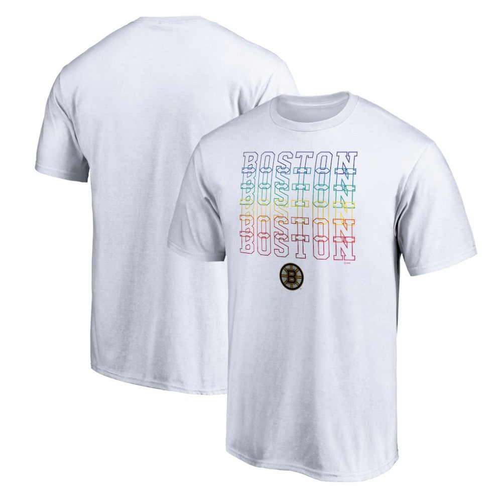 Boston Bruins City Pride T-Shirt White
