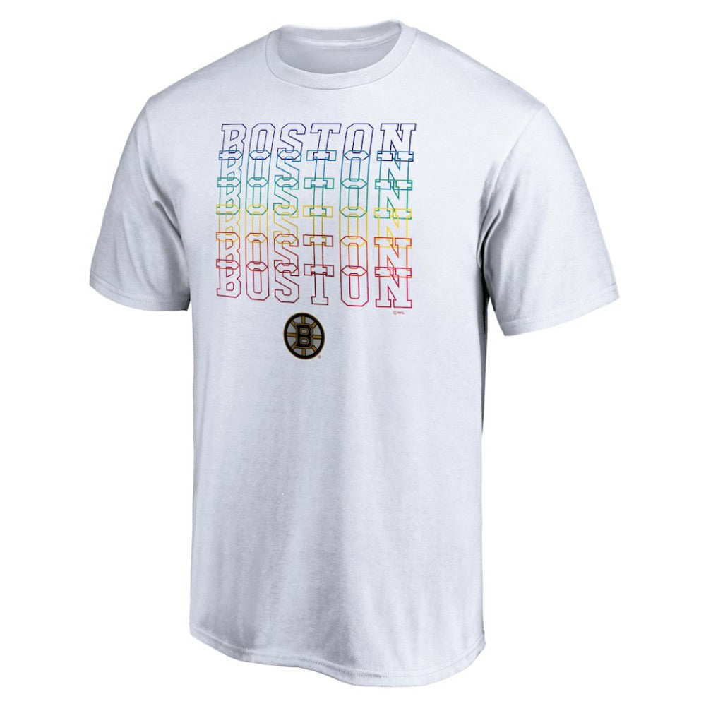 Boston Bruins City Pride T-Shirt White