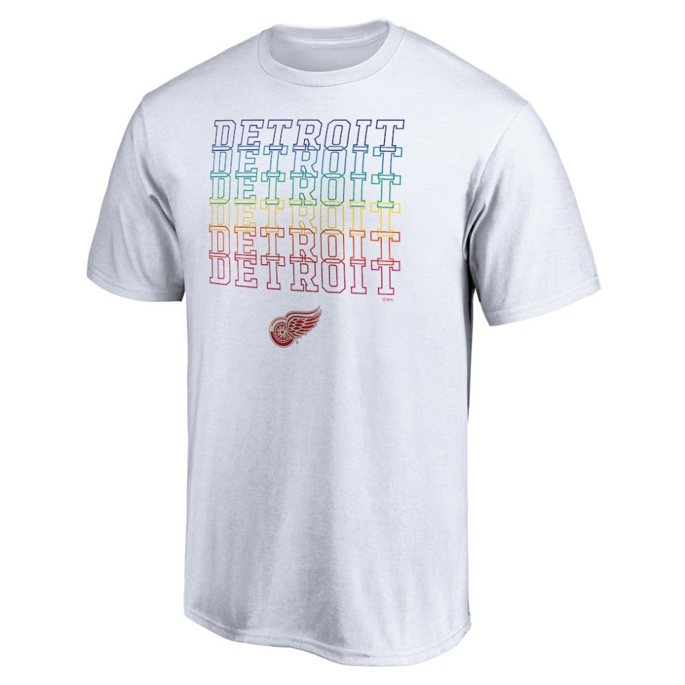 Detroit Red Wings City Pride T-Shirt White