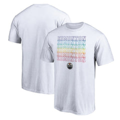 Edmonton Oilers City Pride T-Shirt White