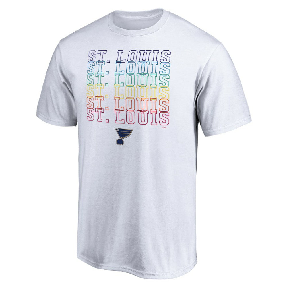 St. Louis Blues City Pride T-Shirt White