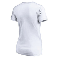 Detroit Red Wings Women's City Pride V-Neck T-Shirt White