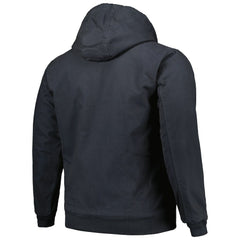 Seattle Seahawks Dunbrooke Big & Tall Dakota Canvas Hoodie Full-Zip Jacket - Charcoal outlet