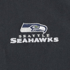 Seattle Seahawks Dunbrooke Big & Tall Dakota Canvas Hoodie Full-Zip Jacket - Charcoal outlet