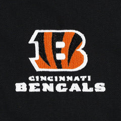 Cincinnati Bengals Dunbrooke Big & Tall Dakota Canvas Hoodie Full-Zip Jacket - Black sale