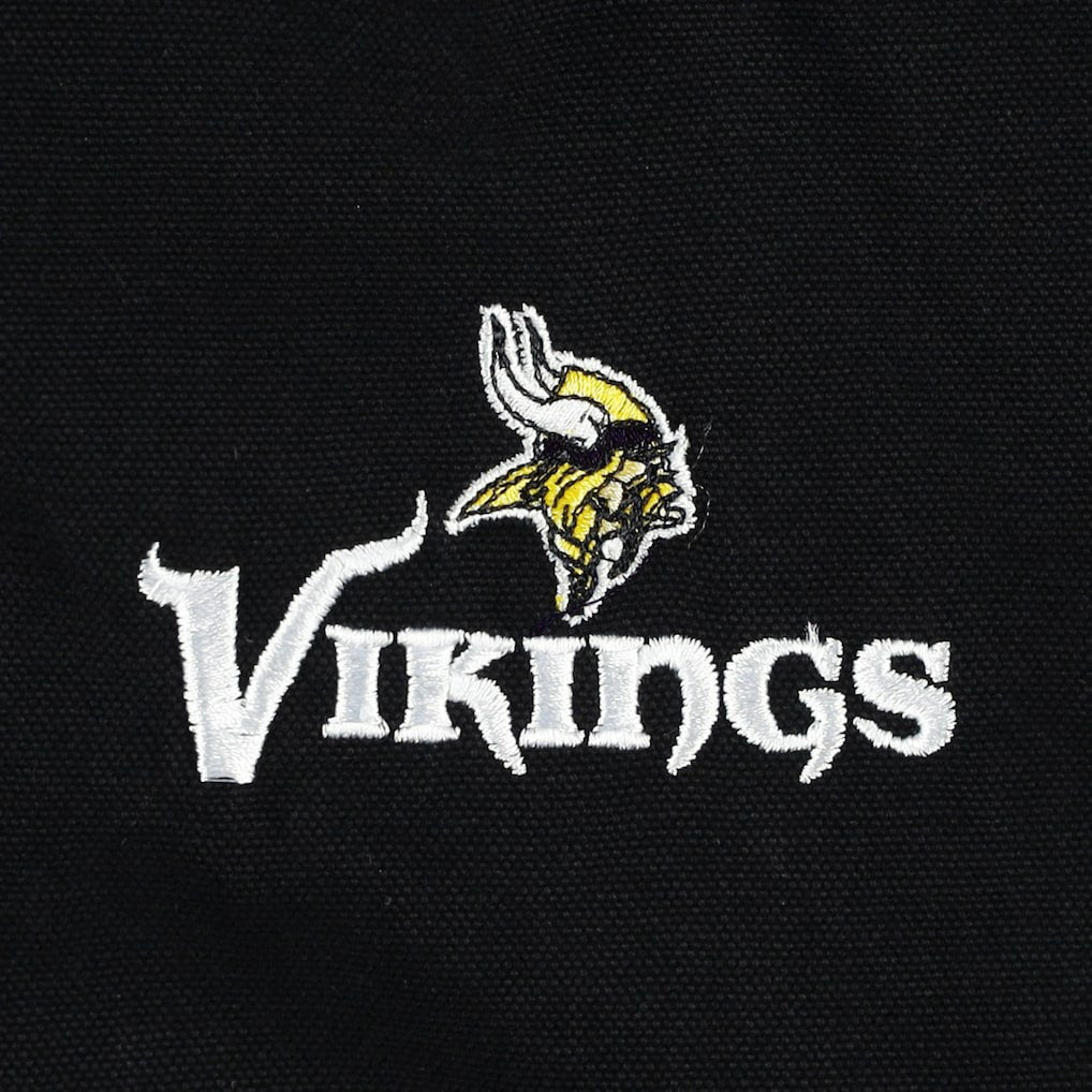 Minnesota Vikings Dunbrooke Big & Tall Dakota Canvas Hoodie Full-Zip Jacket - Black for sale