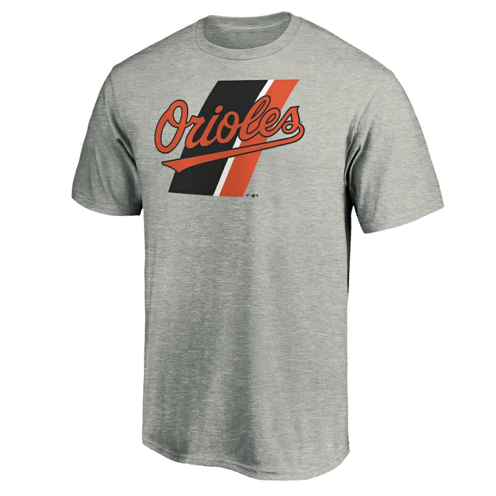 Baltimore Orioles Team Prep T-Shirt - Heathered Gray