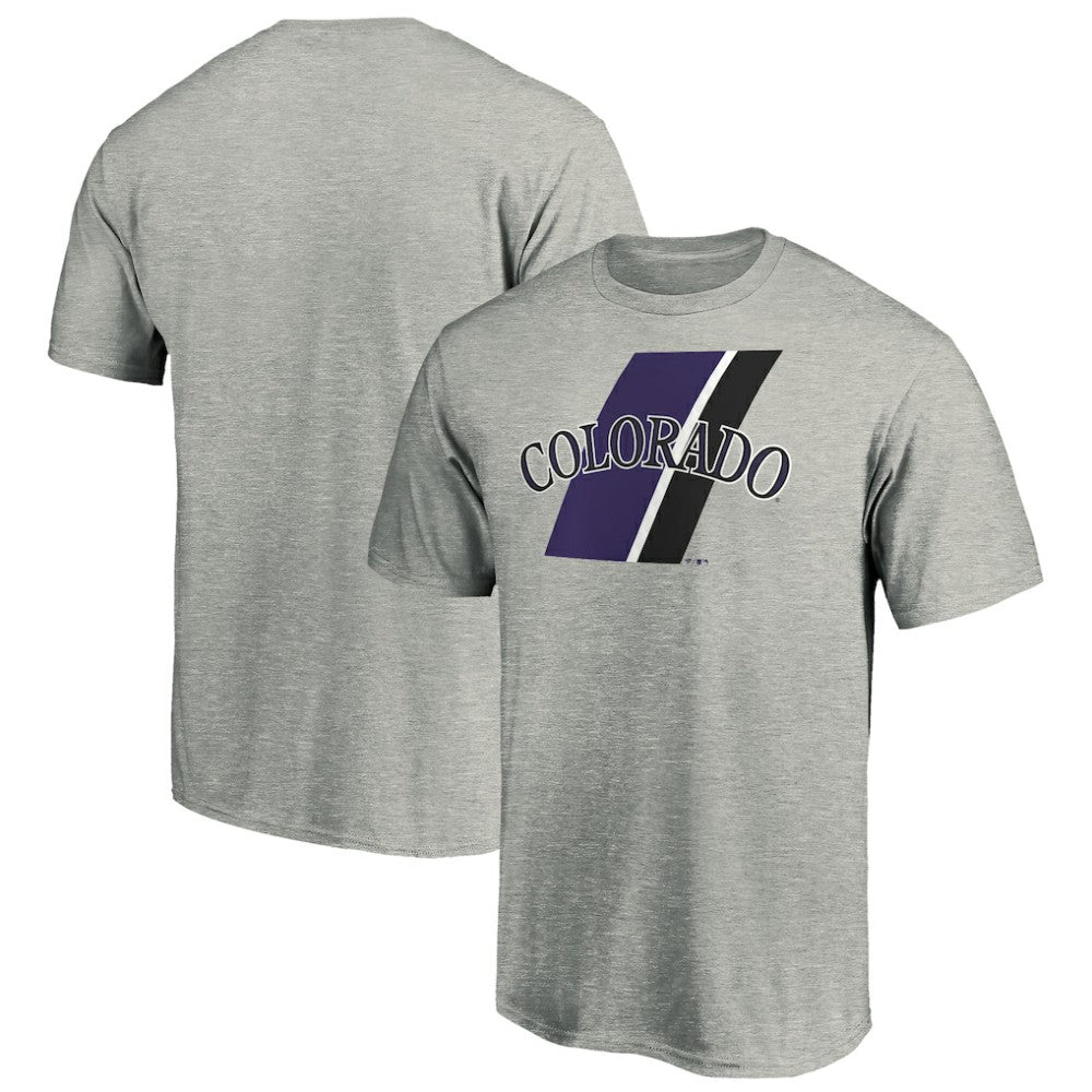 Colorado Rockies Team Prep T-Shirt - Heathered Gray