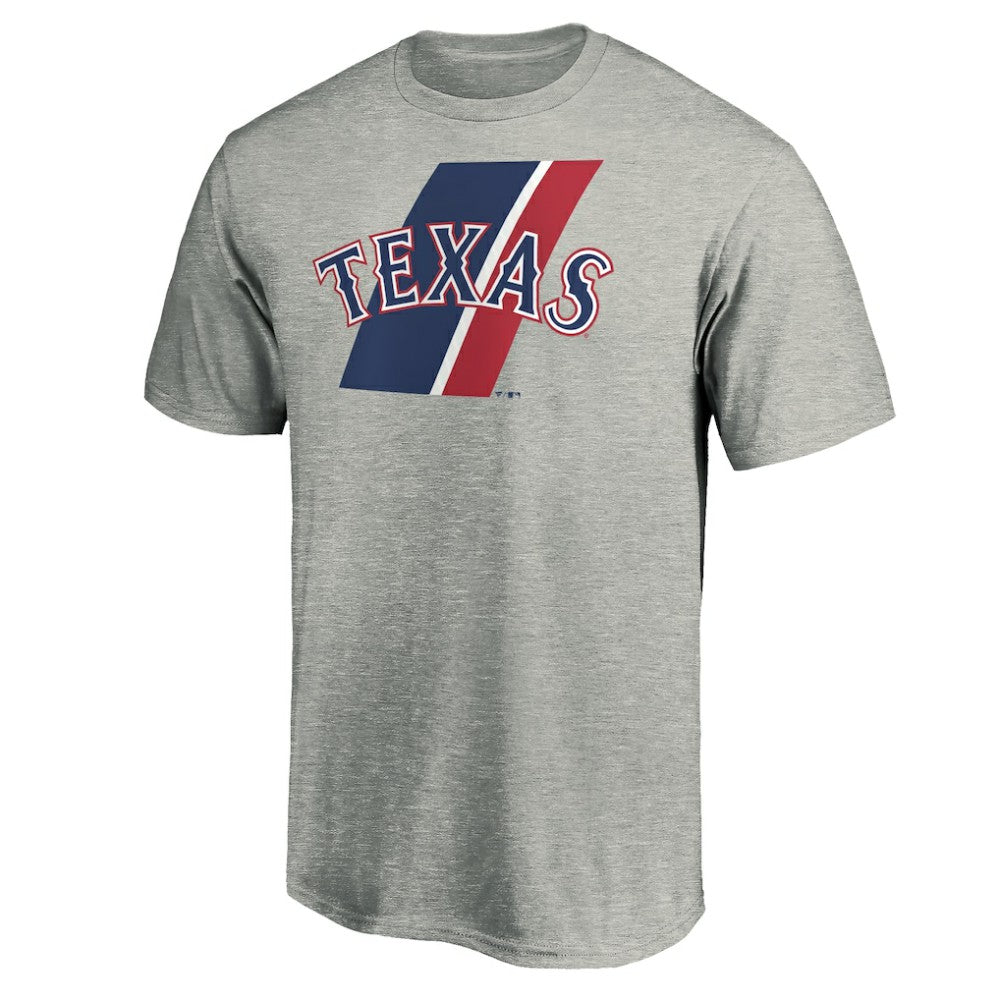 Texas Rangers Team Prep T-Shirt - Heathered Gray