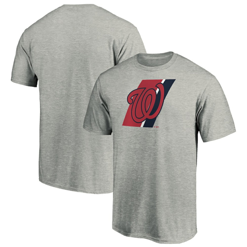 Washington Nationals Team Prep T-Shirt - Heathered Gray