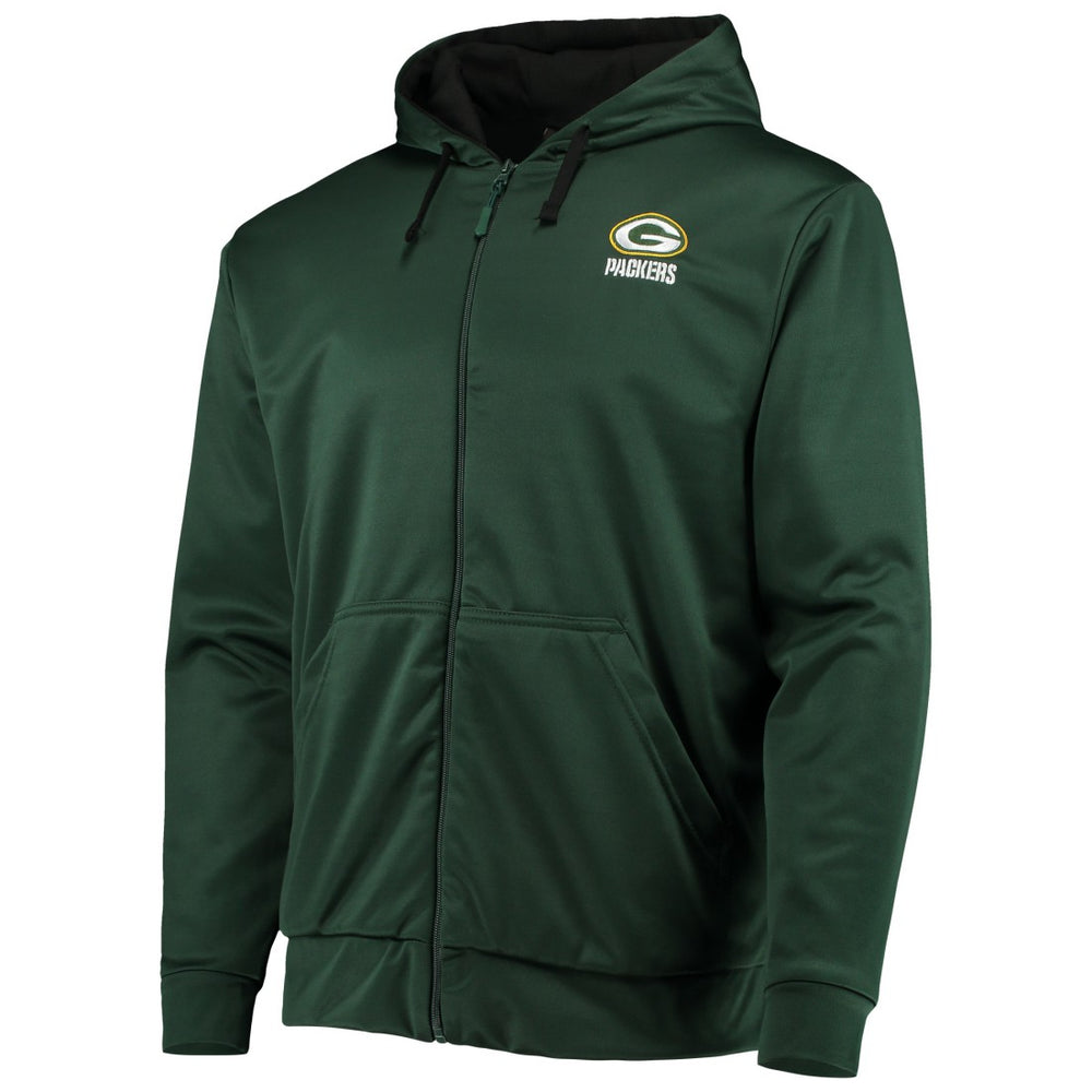 Green Bay Packers Dunbrooke Apprentice Full-Zip Hoodie - Green/Black on sale