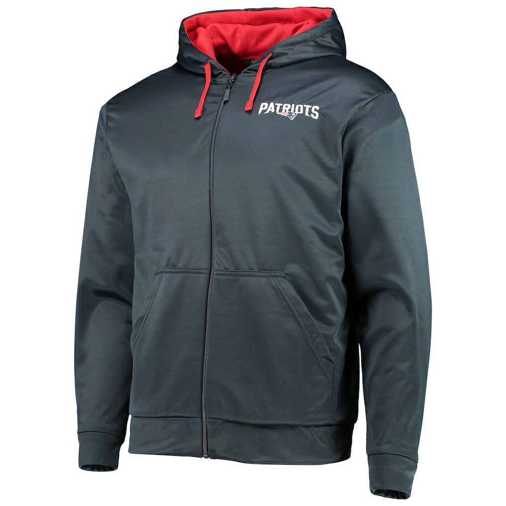 New England Patriots Dunbrooke Apprentice Full-Zip Hoodie - Navy/Red online