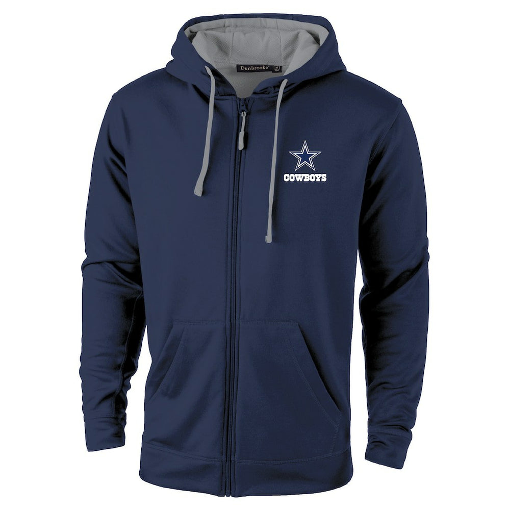 Dallas Cowboys Dunbrooke Apprentice Full-Zip Hoodie - Navy/Gray online