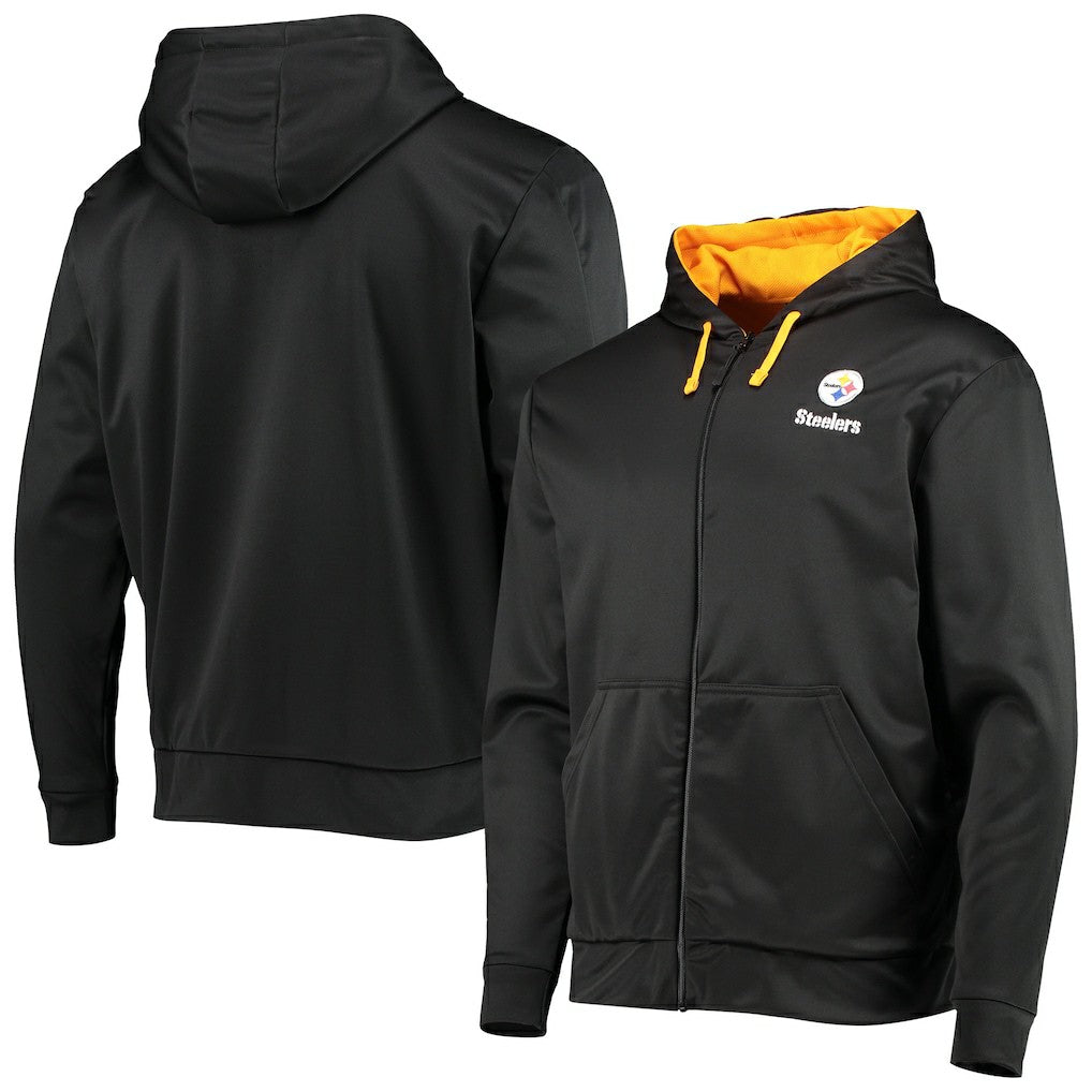 Pittsburgh Steelers Dunbrooke Apprentice Full-Zip Hoodie - Black/Gold sale