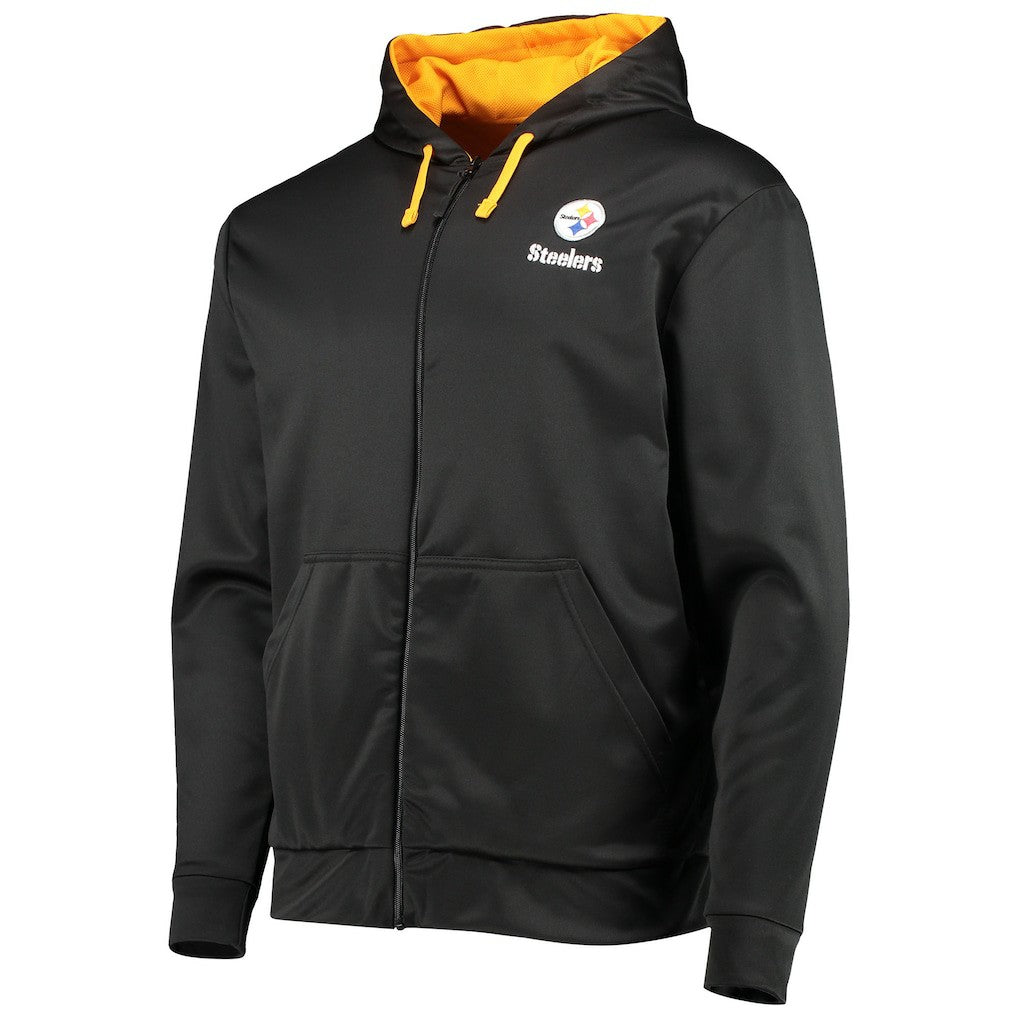Pittsburgh Steelers Dunbrooke Apprentice Full-Zip Hoodie - Black/Gold sale