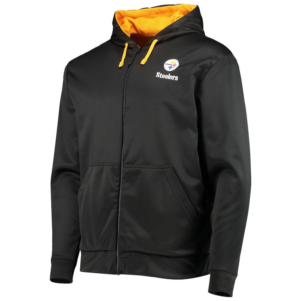 Pittsburgh Steelers Dunbrooke Apprentice Full-Zip Hoodie - Black/Gold sale